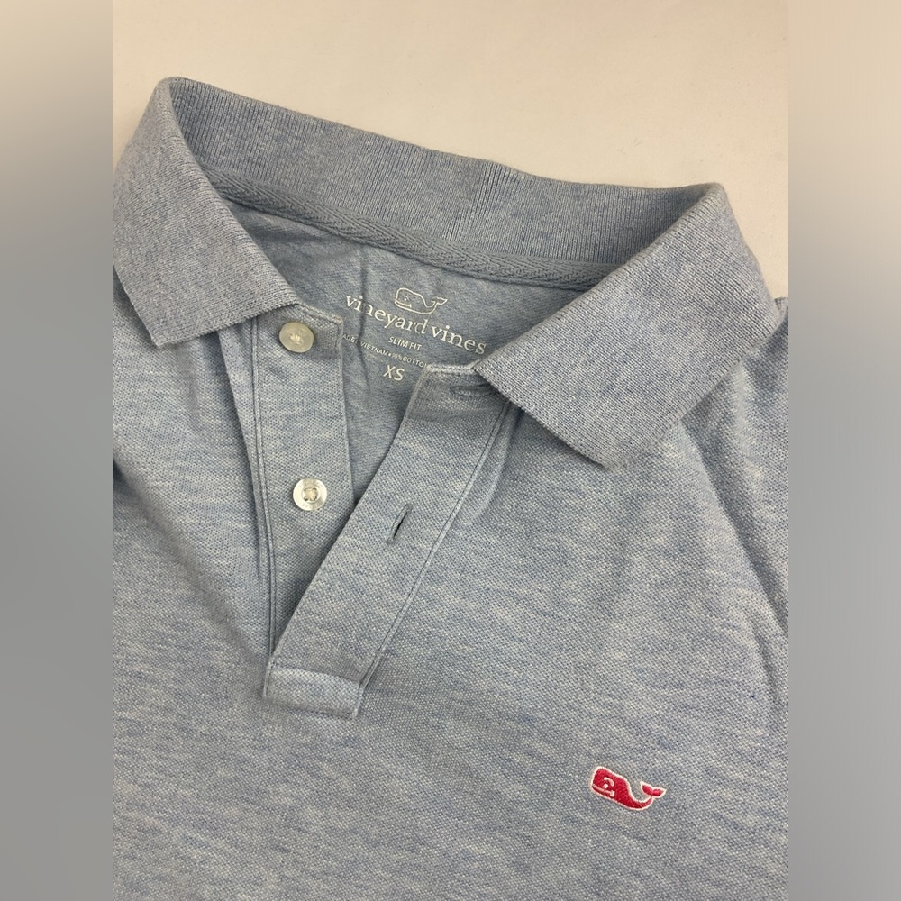 Vineyard Vines Men’s XS Polo Blue short sleeves